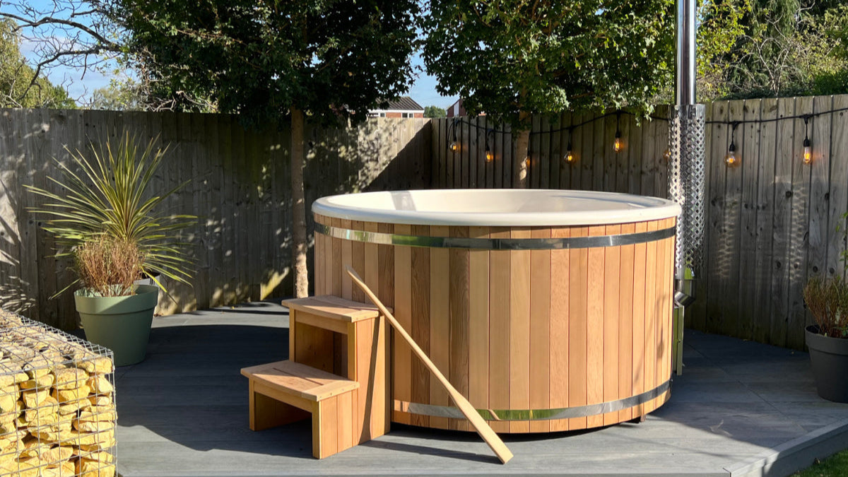 Off Grid Wood Fired Hot Tub (Clearance)