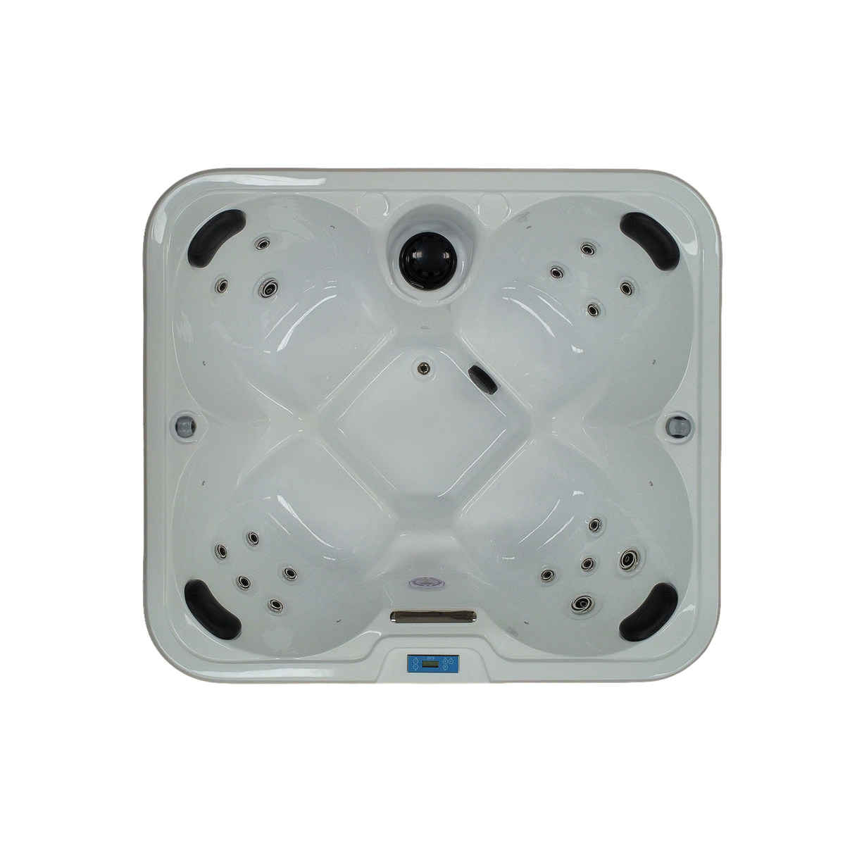 Urban Cedar Sport Square Mini Hot Tub Package