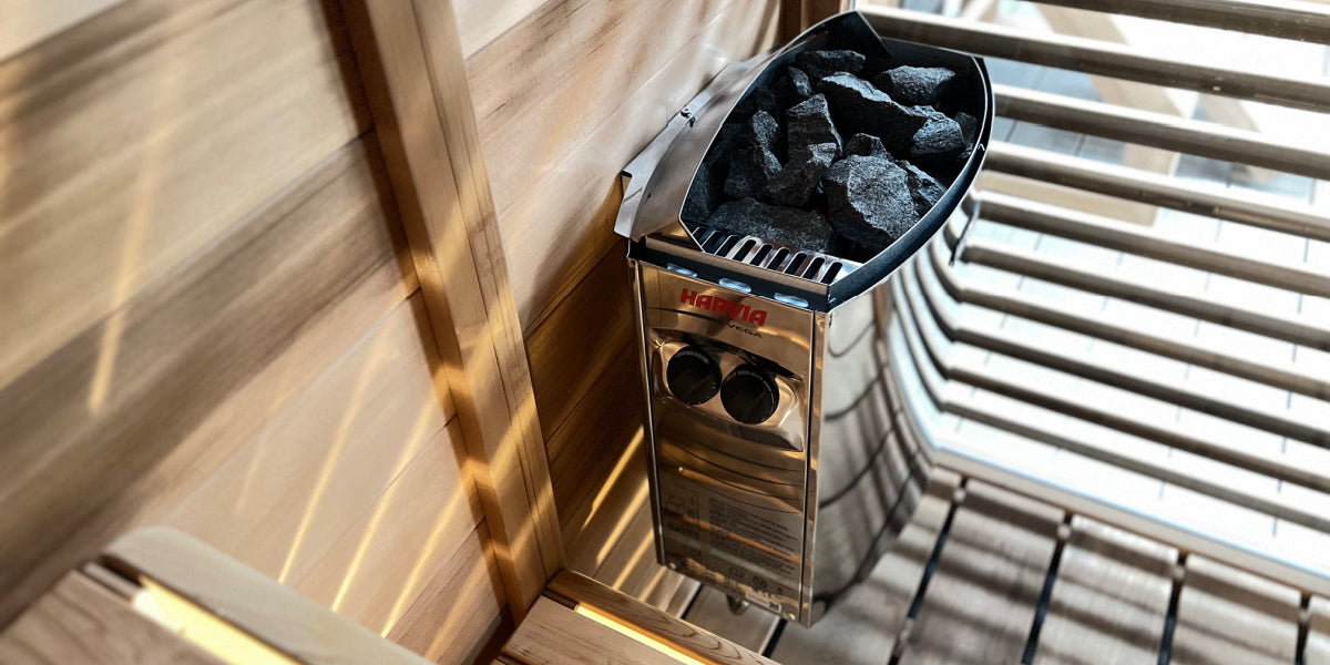 Urban Cedar Glass Shower Outdoor Sauna 9FTx6FT (BEST SELLER)