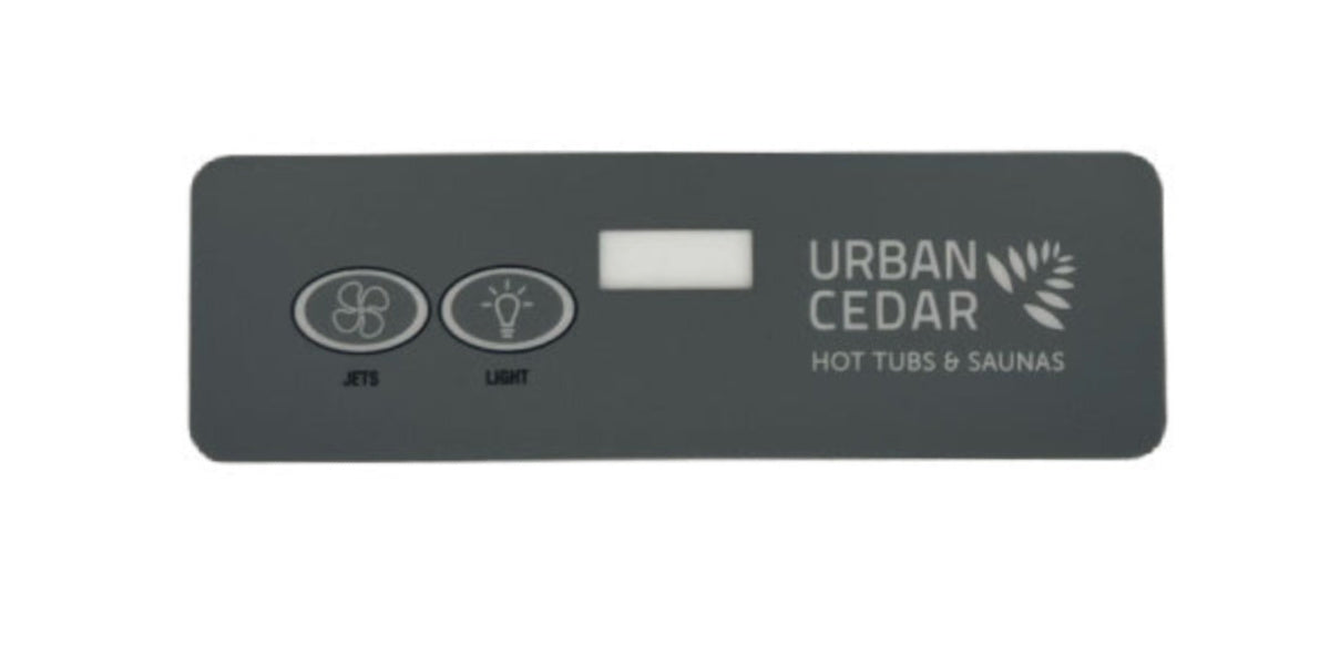 Parts - Urban Cedar 2 Button Rectangle Decal