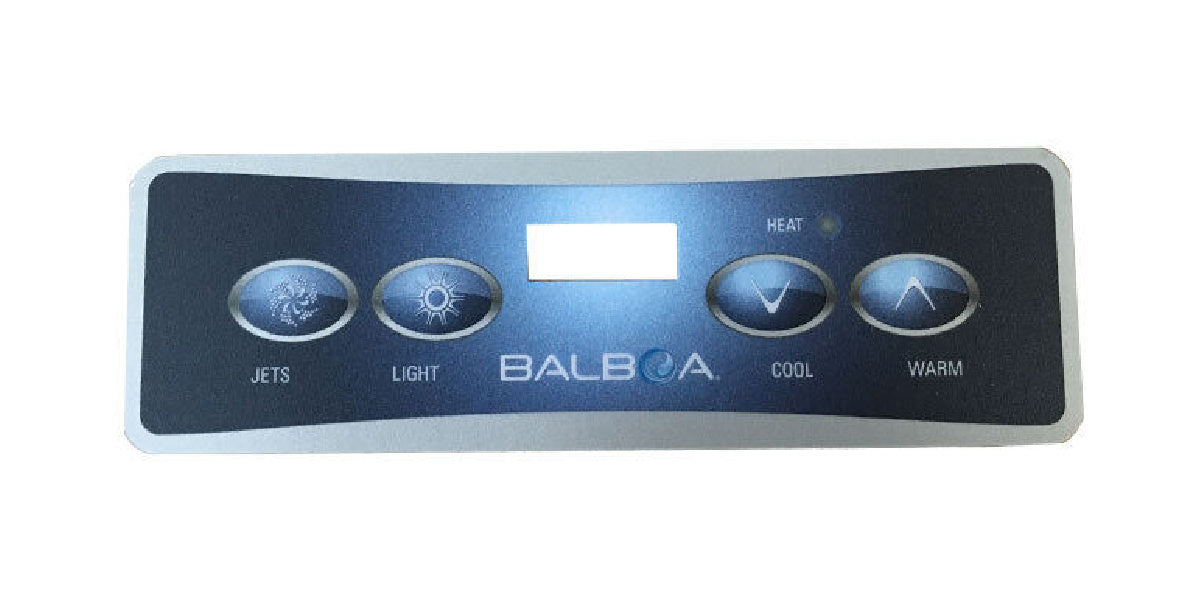 Parts - Balboa 4 Button Rectangle Decal
