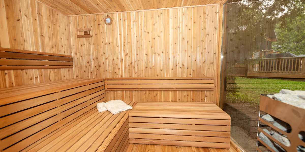 Urban Cedar Innovate Outdoor Sauna 9FTx7FT