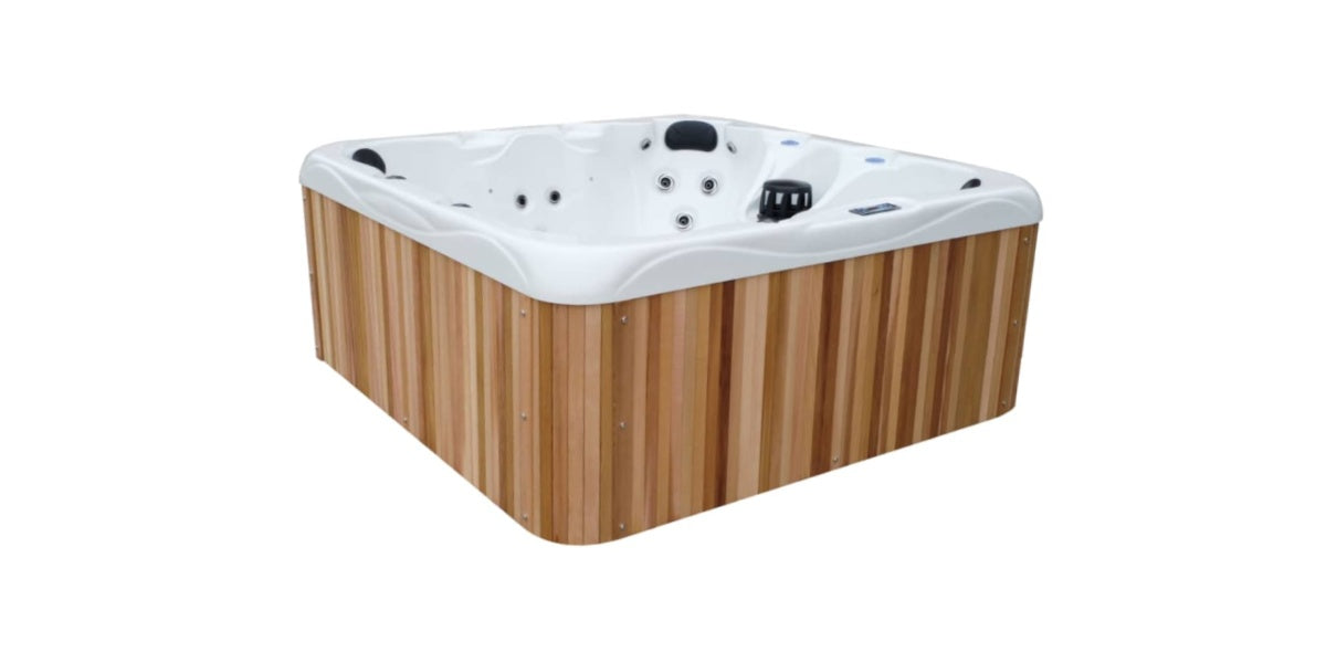 Urban Cedar Sport Classic WiFi Square Hot Tub Package