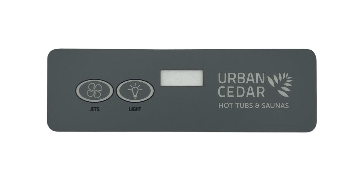 Parts - Urban Cedar 2 Button Rectangle Decal